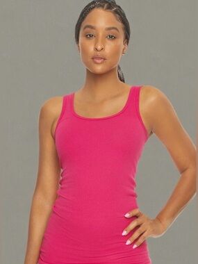 Massimo Supply Co. Women’s Pink Ribbed Tank Top NWT - S